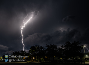 Lightning in Viera, Florida