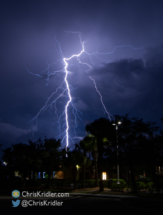 Lightning in Viera, Florida