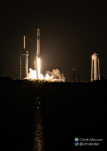 SpaceX launches the Crew Dragon capsule to the International Space Station from Kennedy Space Center on November 15, 2020. Photo by Chris Kridler, ChrisKridler.com