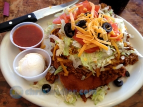 On May 17, I tried an "Indian taco" in Valentine, Nebraska. I liked it.