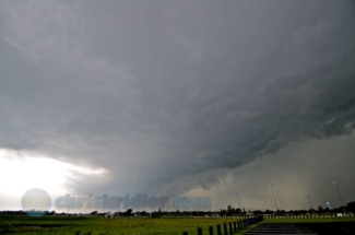 The May 19 storm looked nasty nonetheless southwest of Wichita.