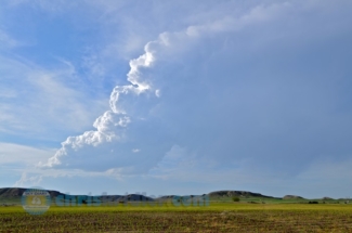 We watched one more baby storm before giving up the May 25 chase.