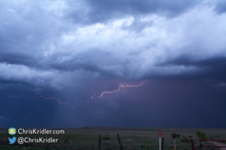 I stopped for a while and took photos of the retreating storm.