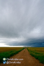 The line slid by to the northeast.