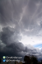 Later on, at Dumas, Texas, the mammatus were fantastical.