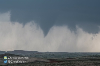 It really looked like there might be circulation on the ground at this point.