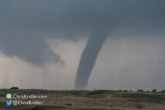 Another shot of the elephant trunk tornado.