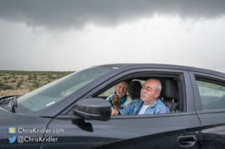 We encountered many chasers, including Jack Corso and Steve Sponsler.