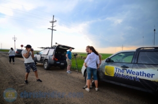 We all shot photos and video, waiting for the storm to mature.