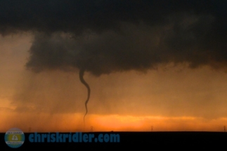 The funnel was snaky and sinuous at this point.