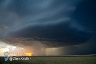 I tried to get wide shots, but the storm crept up on us.