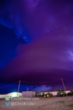 The UFO is coming! (And a star appears left of the updraft.)