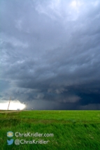 I loved the look of the storm over the wheat field.