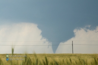 The tornado kept churning ...