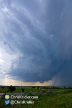 Love the big swirl in the storm's structure!