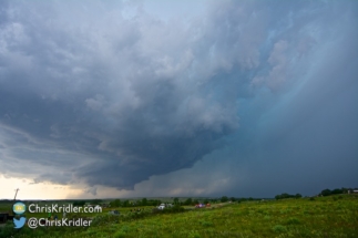 The storm seemed to be reorganizing.