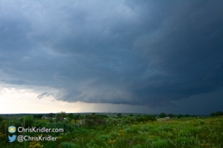 Was it creating a new wall cloud?