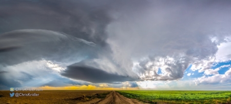 This panorama of a dying storm speaks to me. What a landscape.