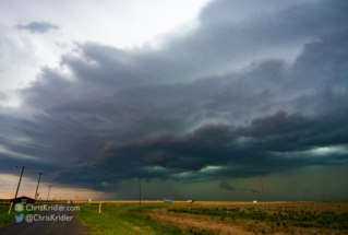 It was trying to make a nice shelf cloud but didn't get its act together.