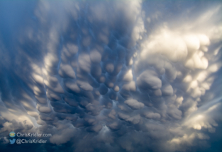 Here's a look at just the mammatus - among the best I've seen.