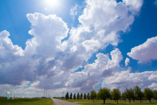 Turkey towers suggested that storms were in the offing.