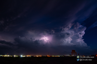 Still, we caught some structure as darkness set in.