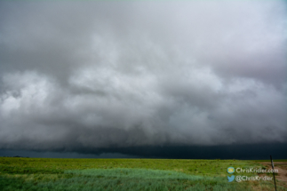 Afterward, the ominous, ground-scraping storm featuring rotation.