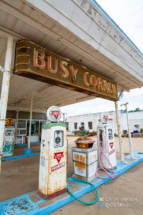 Hollis, Oklahoma, still has relics of the past.