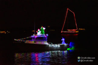 Rockledge-Cocoa Christmas boat parade, December 10, 2021.