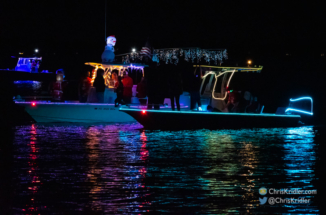 Rockledge-Cocoa Christmas boat parade, December 10, 2021.