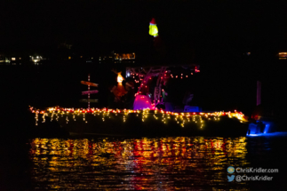 Rockledge-Cocoa Christmas boat parade, December 10, 2021.