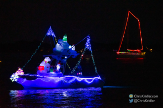 Rockledge-Cocoa Christmas boat parade, December 10, 2021.