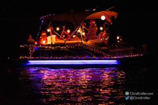 Rockledge-Cocoa Christmas boat parade, December 10, 2021.