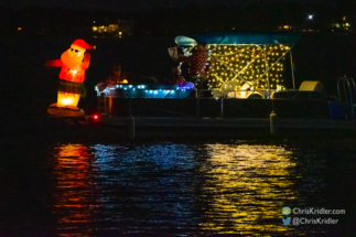 Rockledge-Cocoa Christmas boat parade, December 10, 2021.