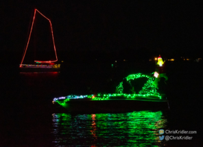 Rockledge-Cocoa Christmas boat parade, December 10, 2021.