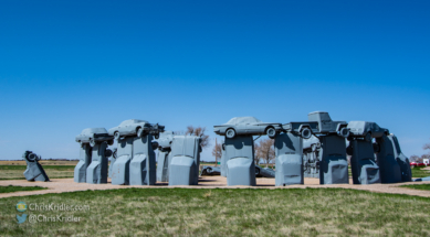 Carhenge in Alliance, Nebraska.