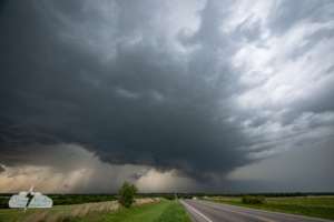 While we looked at pretty features, we were out of position on a tornado that formed farther northeast.