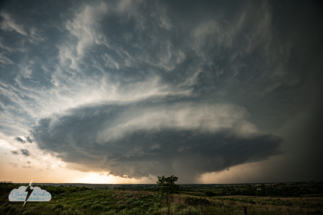 Wow! A mothership supercell.