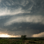 19 May 2024: Dramatic Oklahoma tornadic supercell – a real mothership!