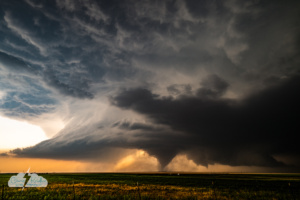 The satellite tornado damaged a house. We had dual tornadoes.