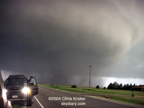 We got ahead of the amazing mesocyclone and tornado. I was in &quot;flight&quot; mode at this point after our close call. I wish we&#039;d stayed longer at this point.