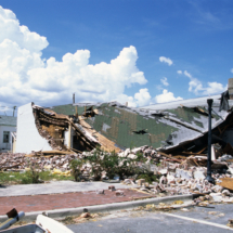 Damage after Hurricane Charley hit Punta Gorda Aug. 9, 2004.