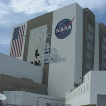 Damage to NASA&#039;s Vehicle Assembly Building from Hurricane Frances.