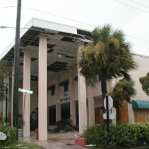 Hurricane Frances damaged the old city hall in Cocoa.