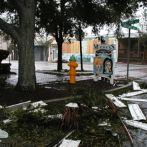 Hurricane Frances damage in Cocoa.