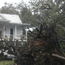 Hurricane Frances damage in Rockledge.