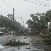 Hurricane Frances damage in Rockledge.