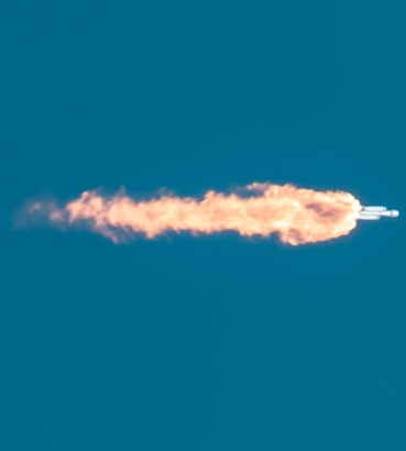 SpaceX rocket launch lights up predawn sky over Florida